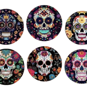 WhatsApp Image 2025-03-25 at 18.29.39_53fe3449 6-PCS Day of the Dead Sugar Skull Coasters