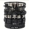 Leather Bracelets (6pcs)