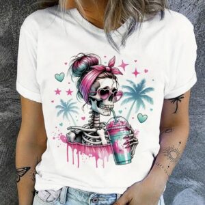 WhatsApp Image 2025-03-31 at 18.58.02_31e919cf Skull Print Crew Neck T-shirt