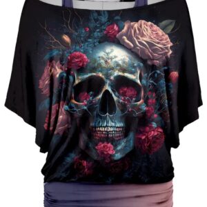 WhatsApp Image 2025-03-31 at 19.04.49_9e249c8f Women's Skull Floral Top
