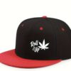 Roll Up Leaf Design Unisex Baseball Cap.