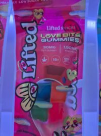 Lifted Love bite 150mg gummies
