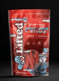 Lifted Red Vine Stripz 200mg Edibles